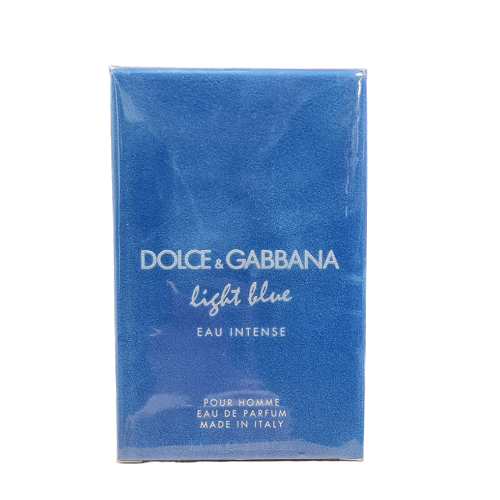 Dolce Gabbana Light Blue Eau Intense Pour Homme 100ml Eau De Parfum Spray New Packaging