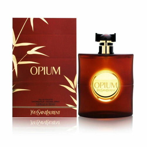 YVES SAINT LAURENT YSL OPIUM 50ML EAU DE TOILETTE SPRAY - LuxePerfumes