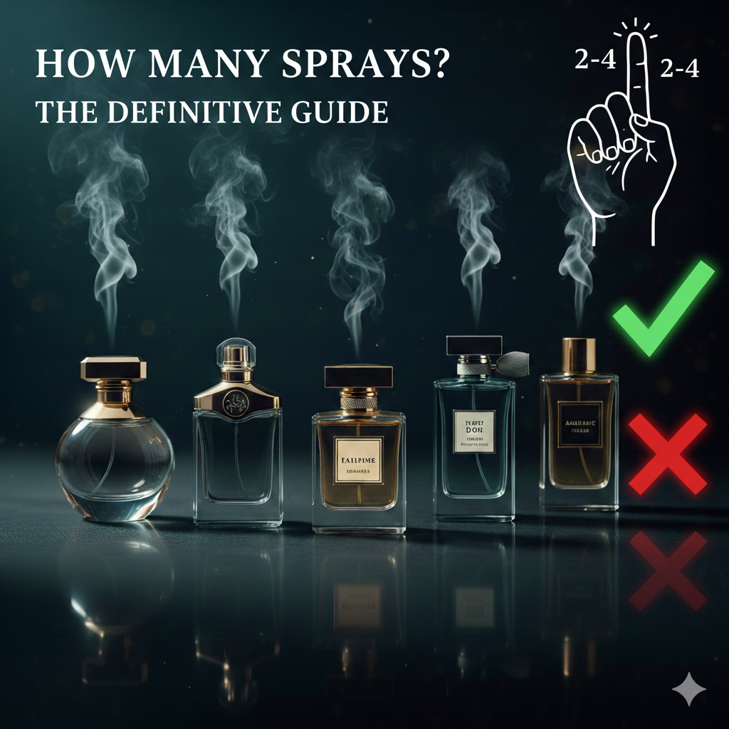 The Definitive Guide: How Many Sprays of Perfume Should You Really Use?