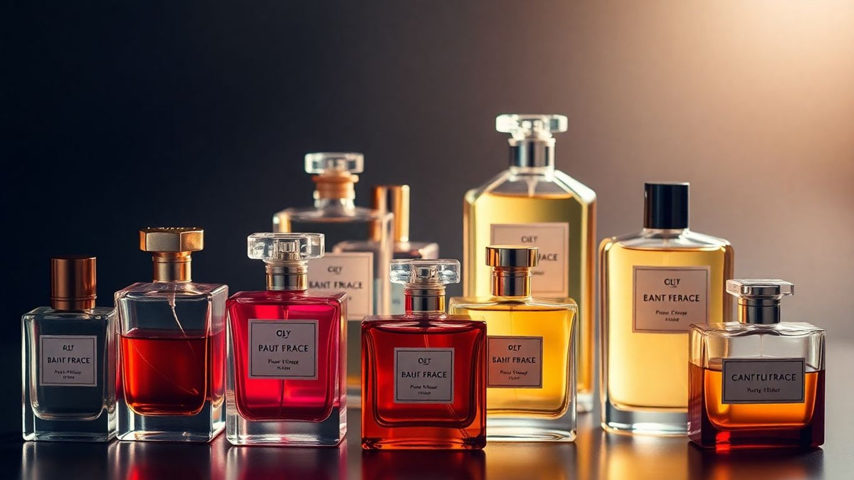 Elegant perfume bottles for work, dates, and parties.