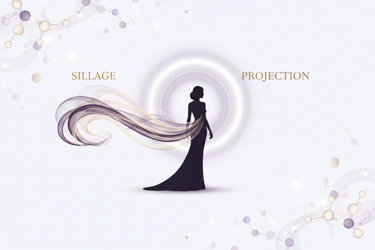 Unravelling the Fragrance Terms: What Does "Sillage" and "Projection" Truly Mean?
