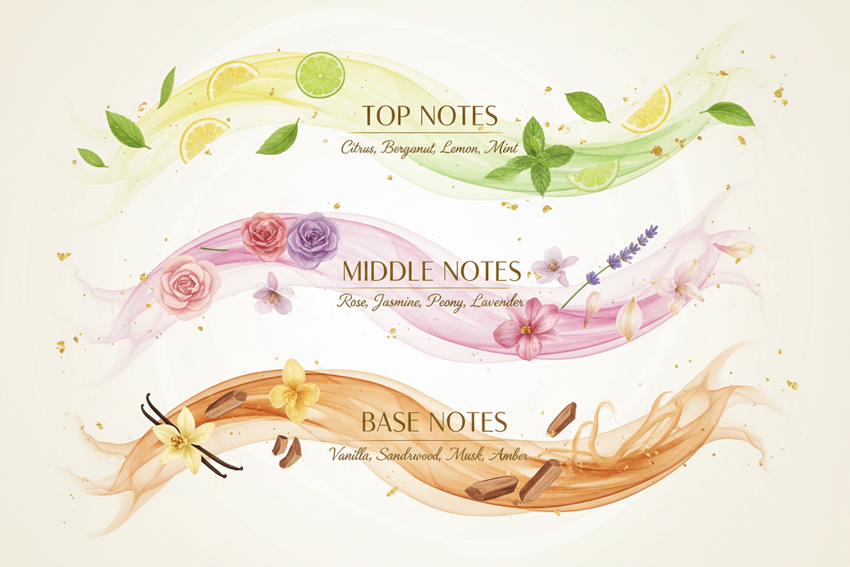Unravelling the Olfactory: What are Fragrance Notes and How Do They Shape a Scent?