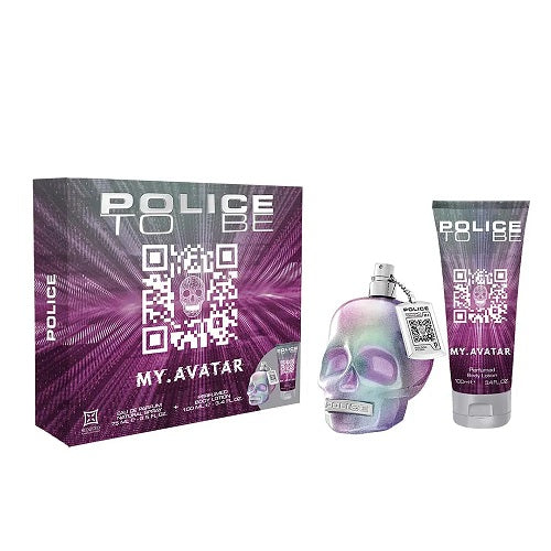 Police To Be My.Avatar For Woman 40ml EDP Spray + 100ml Perfumed Body Lotion Gift Set