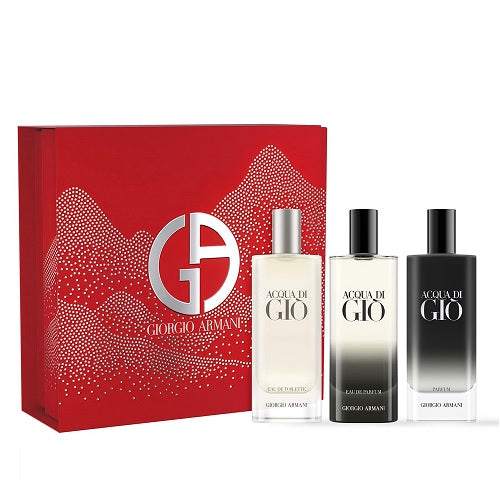 Giorgio Armani Acqua Di Gio 3 x 15ml Spray Gift Set 2024