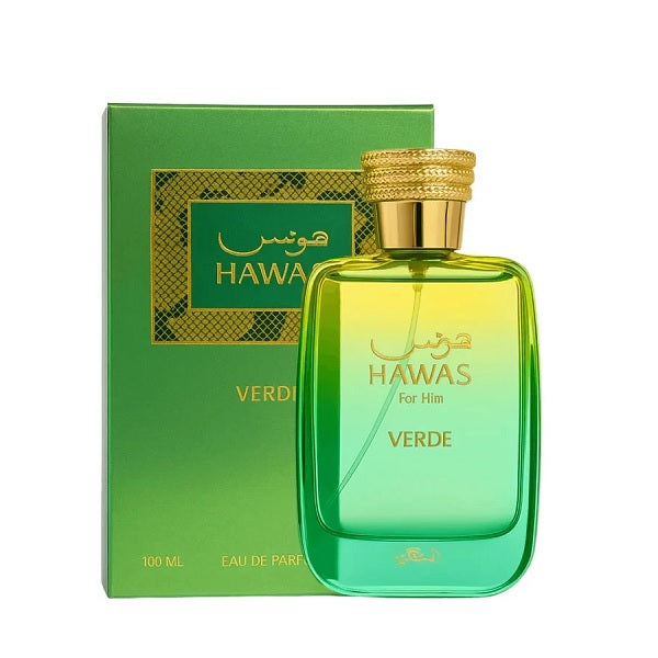 Rasasi Hawas Verde 100ml Eau De Parfum Spray
