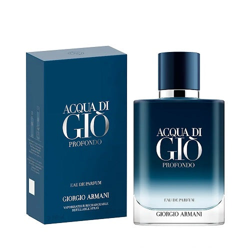 Giorgio Armani Acqua di Gio Profondo 100ml Eau De Parfum Refillable Spray