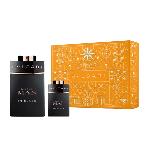 Bvlgari Man In Black 100ml EDP & 15ml EDP Splash Gift Set 2025