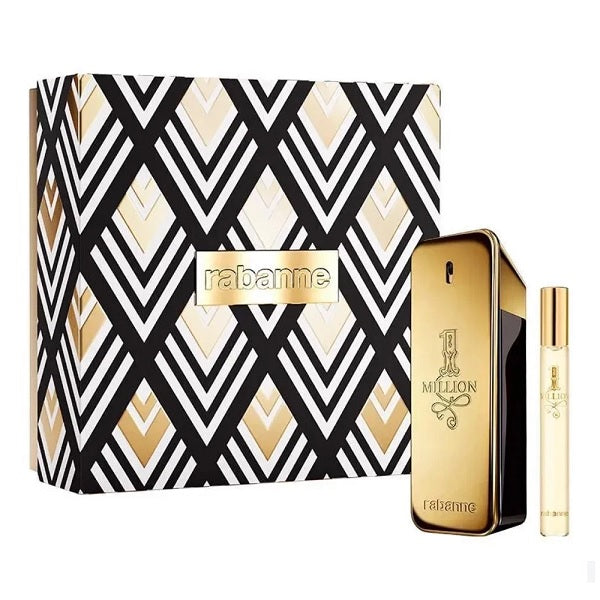 Paco Rabanne 1 Million 100ml EDT + 10ml EDT Spray Gift Set 2026