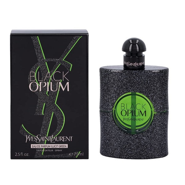 Yves Saint Laurent Black Opium Illicit Green 75ml Eau De Parfum Spray