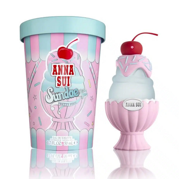 Anna Sui Sundae Pretty Pink 50ml Eau De Toilette Spray