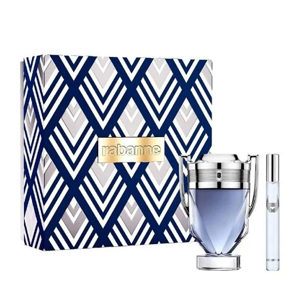 Paco Rabanne Invictus 100ml EDT Spray + 10ml EDT Spray Gift Set 2026