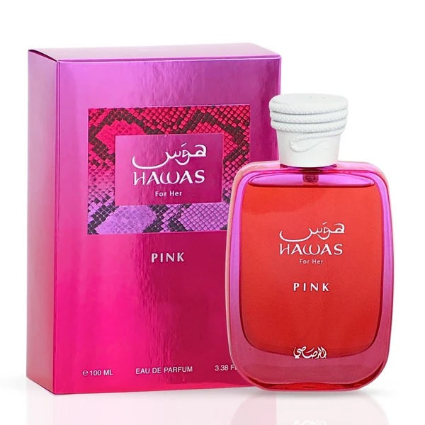 Rasasi Hawas Pink For Her 100ml Eau De Parfum Spray