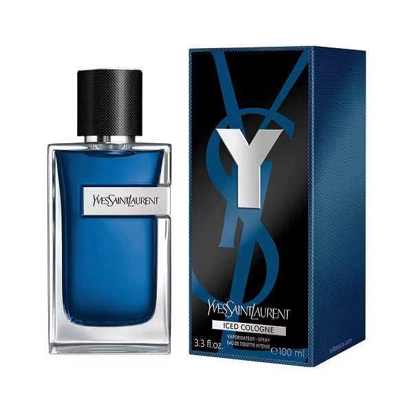 Yves Saint Laurent Y Iced Cologne 100ml Eau De Toilette Intense Spray
