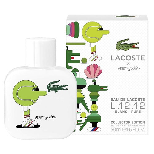 Lacoste x Jeremyville Eau de Lacoste L.12.12 Blanc Pure 50ml Eau de Toilette Spray