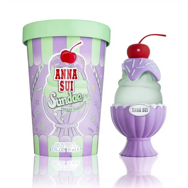 Anna Sui Sundae Violet Vibe 50ml Eau De Toilette Spray