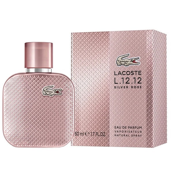 Lacoste L.12.12 Silver Rose 50ml Eau De Parfum Spray