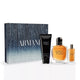 Emporio Armani Stronger With You 100ml EDT Spray + 15ml EDT Spray + 75ml All-Over Body Shampoo Gift Set 2025