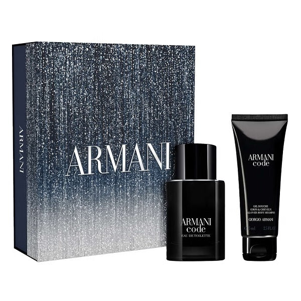 Giorgio Armani Armani Code 50ml Eau De Toilette Spray + 75ml Body Shampoo Gift Set 2025