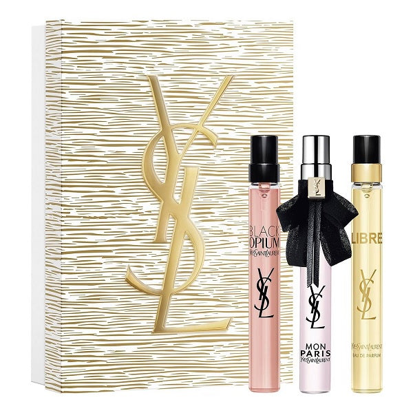 YSL 3 x 10ml Eau De Parfum Spray Gift Set 2025