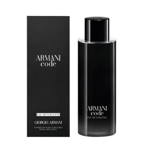 Armani Code For Men 200ml Eau De Toilette Refillable Spray