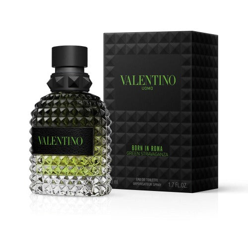 Valentino Uomo Born In Roma Green Stravaganza 50ml Eau De Toilette Spray