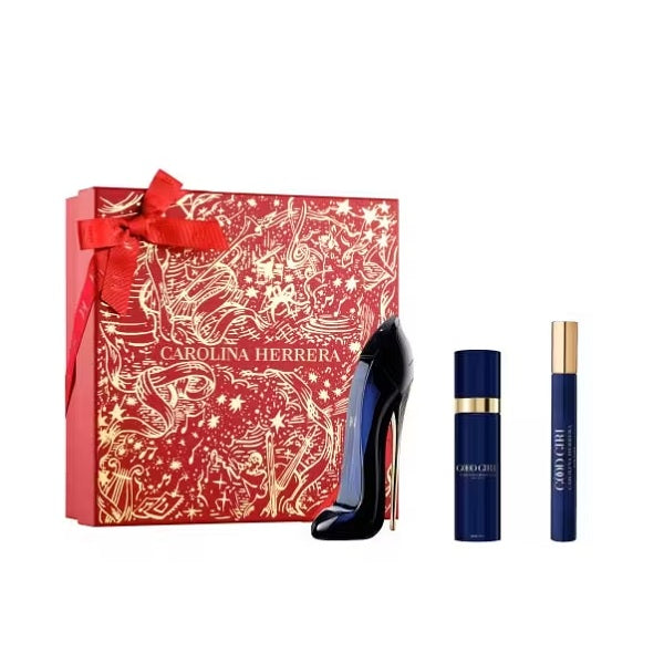 Carolina Herrera Good Girl 50ml EDP Spray + 10ml EDP Spray + 100ml Perfumed Body Mist Spray Gift Set 2025