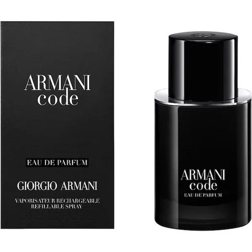 Armani Code Pour Homme 50ml Eau De Parfum Refillable Spray