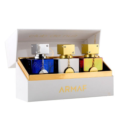 Armaf Club De Nuit 3 x 30ml Parfum Spray Gift Set