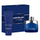 Mont Blanc Legend Blue 50ml EDP Spray + 100ml Shower Gel Gift Set