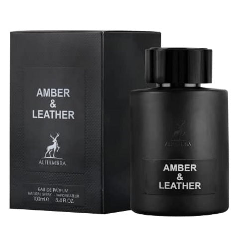 Maison Alhambra Amber & Leather 100ml Eau De Parfum Spray