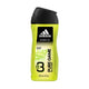 Adidas 3 in 1 Pure Game Relaxing Guaiac Wood 250ml Shower Gel