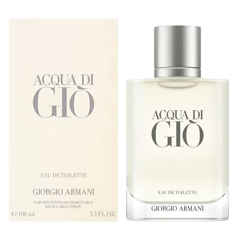 Giorgio Armani Acqua Di Gio 100ml Eau De Toilette Refillable Spray