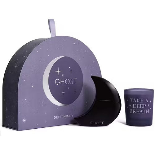 Ghost Deep Night 30ml Eau De Toilette Spray + 60g Scented Candle Gift Set 2024