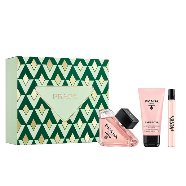 Prada Paradoxe 90ml EDP Spray +  10ml EDP Spray + 50ml Body Lotion Gift Set 2025