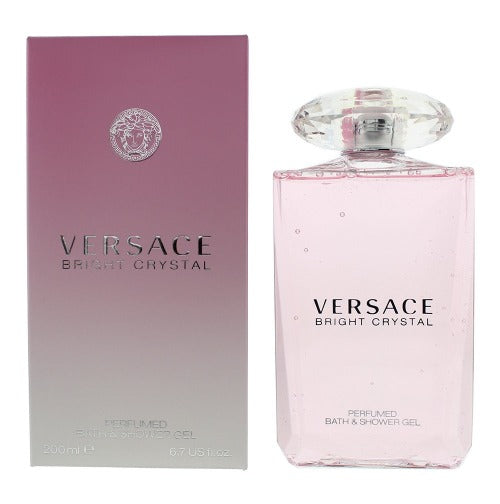 Versace Bright Crystal 200ml Perfumed Bath & Shower Gel