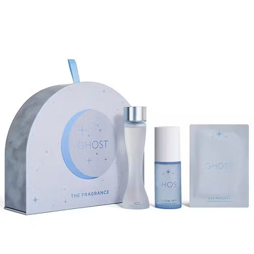 Ghost The Fragrance 30ml Eau De Toilette Spray + 30ml Pillow Mist + 3ml Eye Patches Gift Set 2024