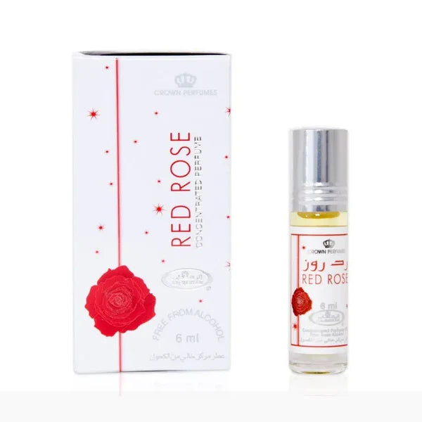 Al Rehab Red Rose 6ml Concentrated Perfume Roll-on