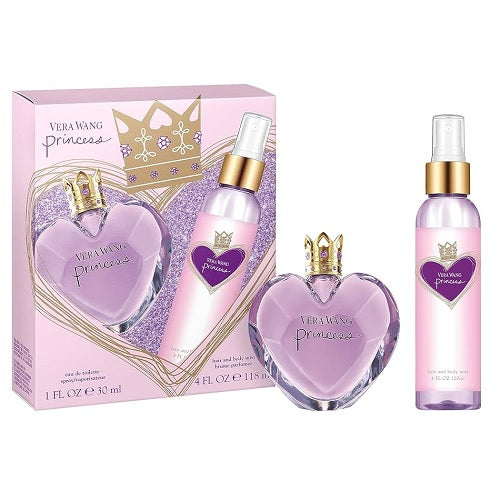 Vera Wang Princess 30ml Eau De Toilette Spray + 118ml Hair & Body Mist Gift Set