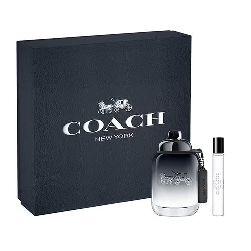 Coach For Men 60ml Eau De Toilette Spray + 7.5ml Eau De Toilette Spray Gift Set