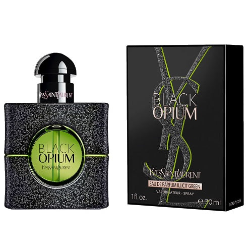 Yves Saint Laurent Black Opium Illicit Green 30ml Eau De Parfum Spray