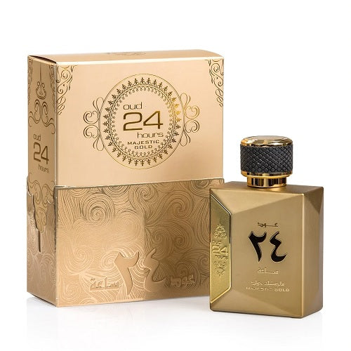 Ard Al Zaafaran Oud 24 Hours Majestic Gold 100ml Eau De Parfum Spray