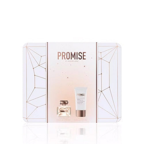 Jennifer Lopez Promise 50ml Eau De Parfum Spray + 75ml Body Lotion Gift Set 2024