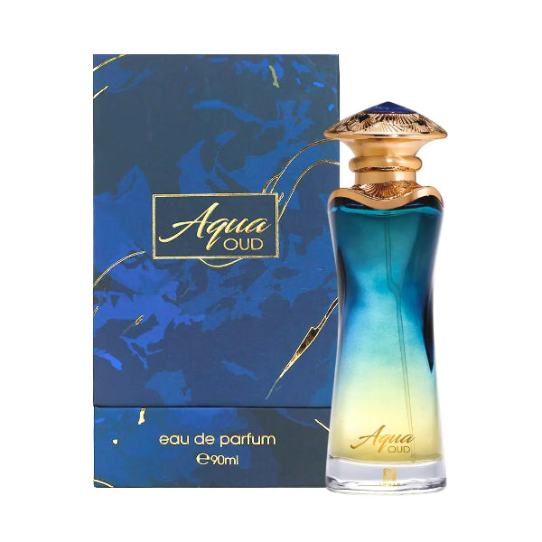 Ahmed Al Maghribi Aqua Oud 90ml Eau De Parfum Spray
