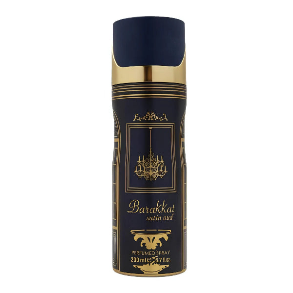 Fragrance World Barakkat Satin Oud  200ml Perfumed Spray