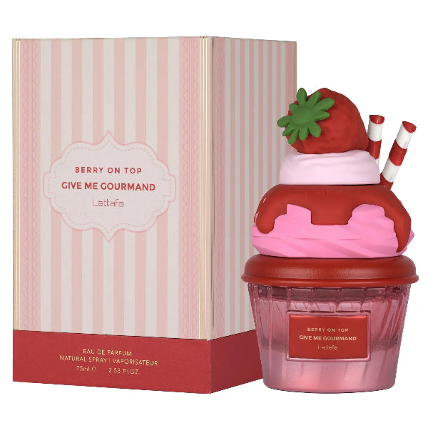 Lattafa Give Me Gourmand Berry On Top 75ml Eau De Parfum Spray