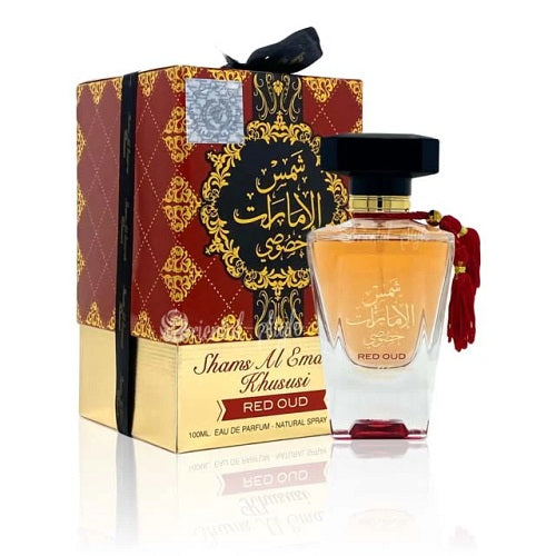 Ard Al Zaafaran Shams Al Emarat Khususi Red Oud 100ml Eau De Parfum Spray