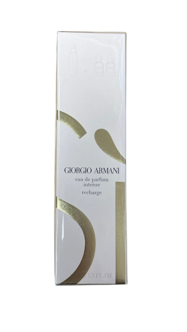 Giorgio Armani Si For Her 100ml Eau De Parfum Intense Recharge Bottle