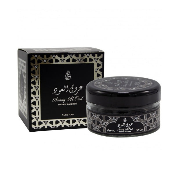Al Rehab Arooq Al Oud Incense Bakhoor 30g Home Fragrance