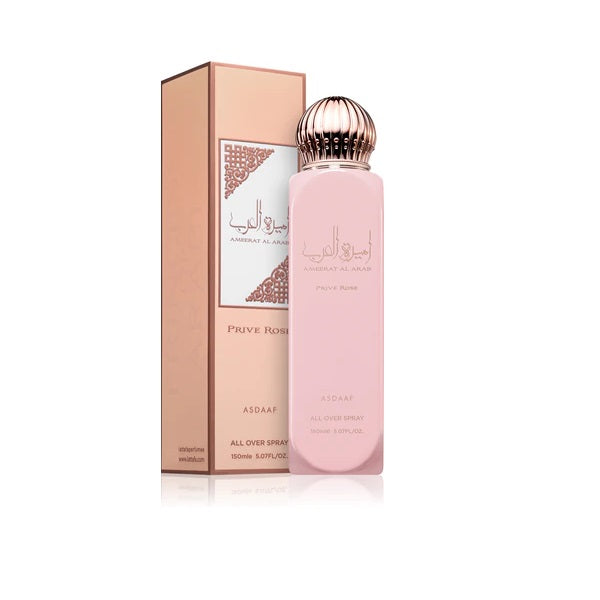 Asdaaf Ameerat Al Arab Prive Rose 150ml All Over Spray