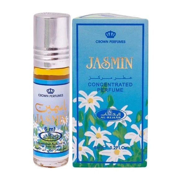 Al Rehab Jasmin 6ml Concentrated Perfume Roll-on